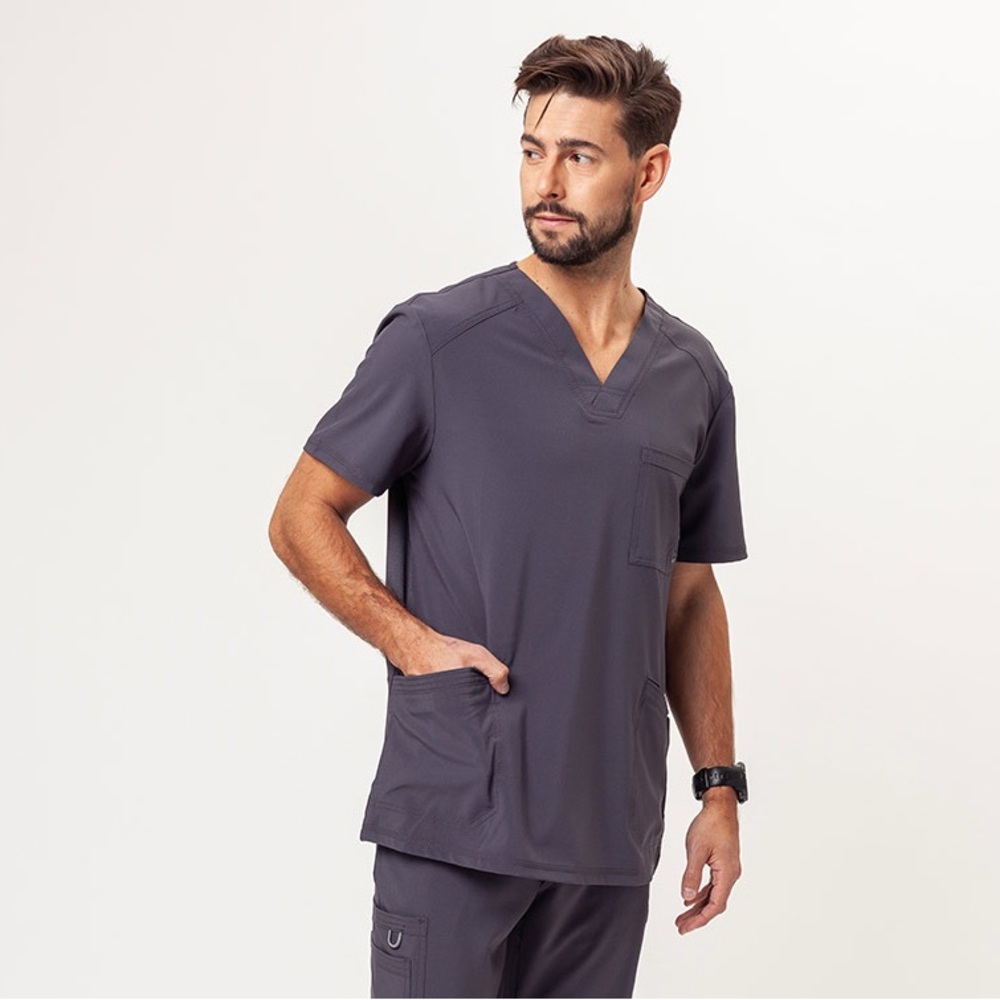 CHEROKEE INFINITY Men’s XL V-NECK SCRUB TOP